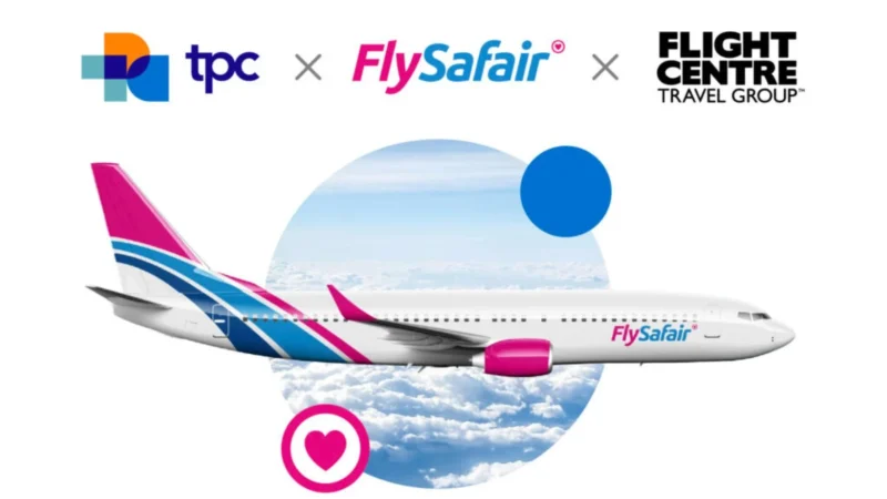 IATA-certified global travel content aggregation and distribution technology company, TPConnects Technologies, has announced that FlySafair’s low-cost fares and services are now accessible on its Iris platform.