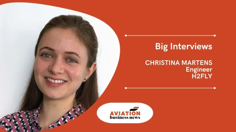 Christina Martens, engineer at H2FLY