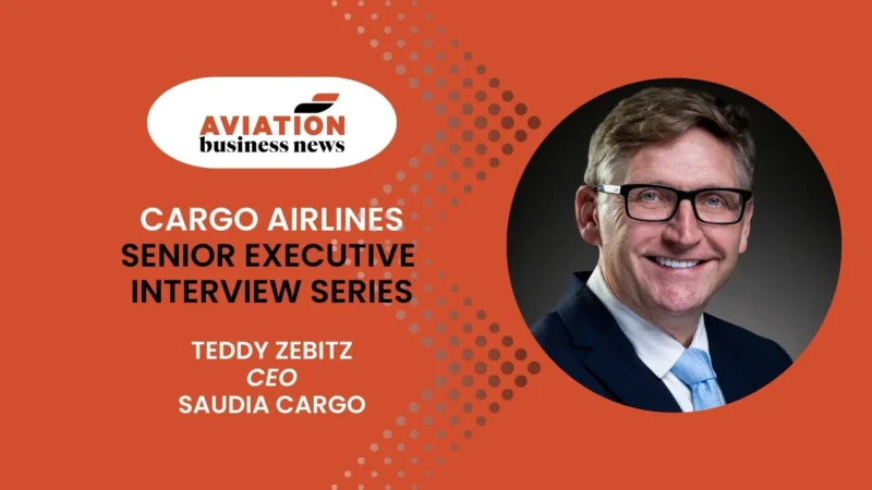 Teddy Zebitz, chief executive of Saudia Cargo