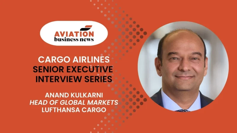 Anand Kulkarni, Lufthansa Cargo