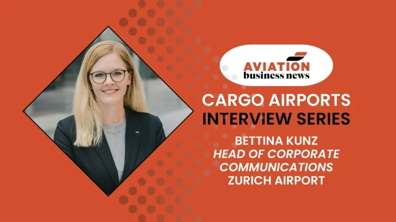 Bettina Kunz, head of corporate communications at Zurich Airport