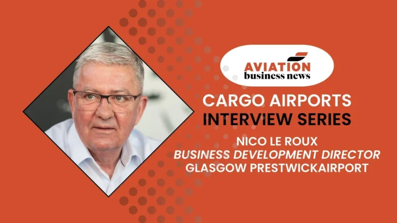 Nico Le Roux, business development director, Glasgow Prestwick Airport
