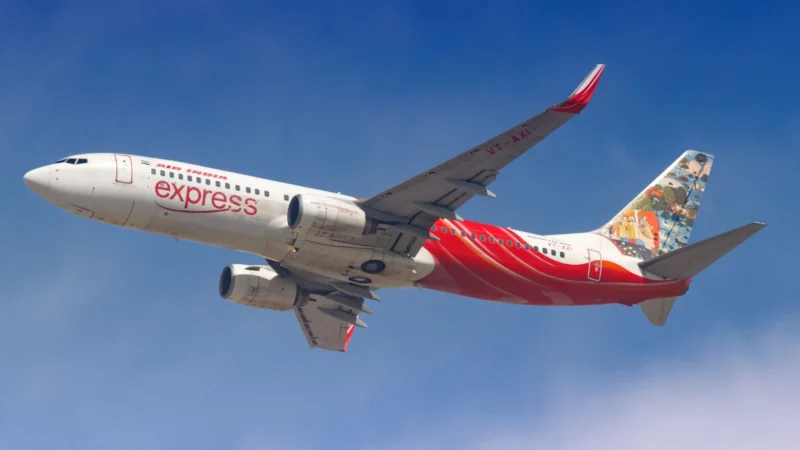 Air India Express Boeing 737-800.
