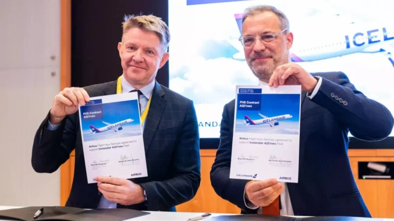 Icelandair has chosen Airbus’ Flight Hour Services (FHS) to support the component requirements of its upcoming A321LR and future A321XLR aircraft.