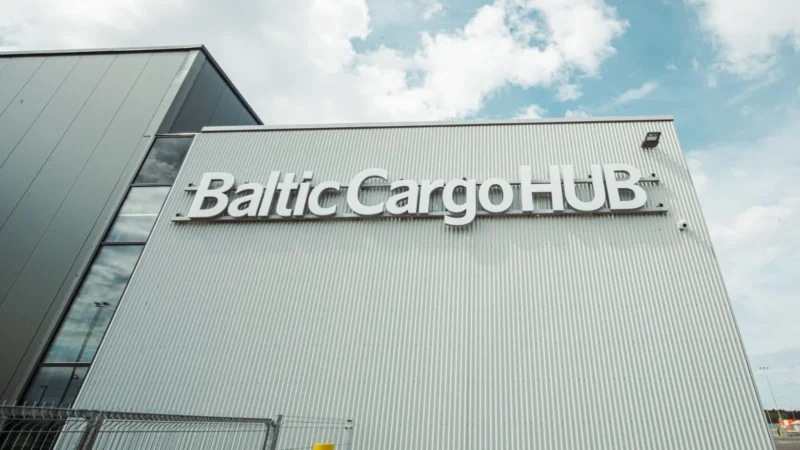 The Baltic Cargo Hub is one of the largest air cargo handling facilities in the Baltics.