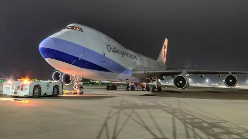 Challenge Group, has announced a new addition to its fleet - a Boeing 747-400 production freighter registered under its Belgian AOC.