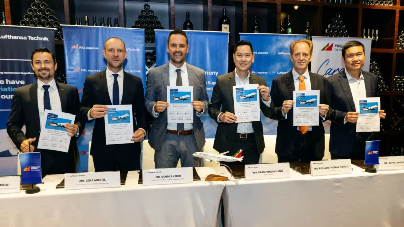 Lufthansa Technik has signed a long-term component support agreement with Air Philippines Corporation, operating as PAL Express, covering the airline’s entire Airbus A320 fleet.