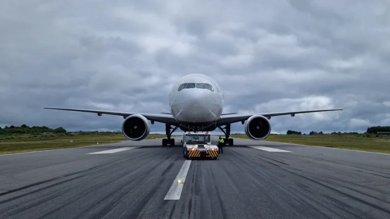 Aviation asset management and trading company EirTrade Aviation has commenced the disassembly of its first Boeing B777-300ER in Knock, Ireland West Airport.