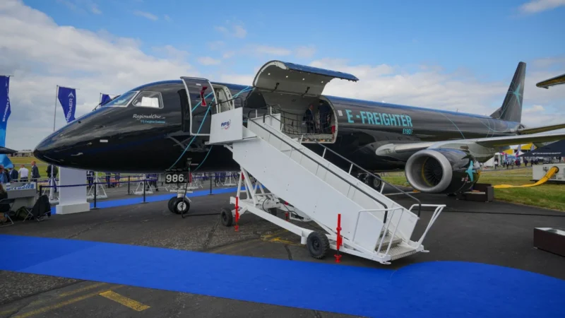 Embraer’s passenger to full cargo conversion, the 190F E-Freighter, has been certified by the National Civil Aviation Agency of Brazil (ANAC).