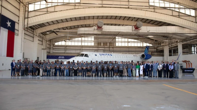 Embraer has officially launched operations at its new commercial MRO facility at Perot Field Alliance Airport in Fort Worth, Texas, marking a major expansion of its US support infrastructure.