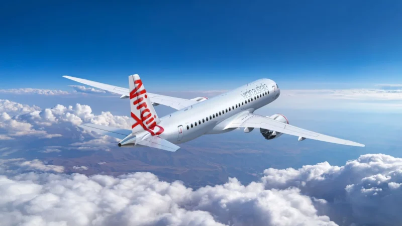 Virgin Australia has signed a multi-year contract for Embraer’s Component Pool Program.