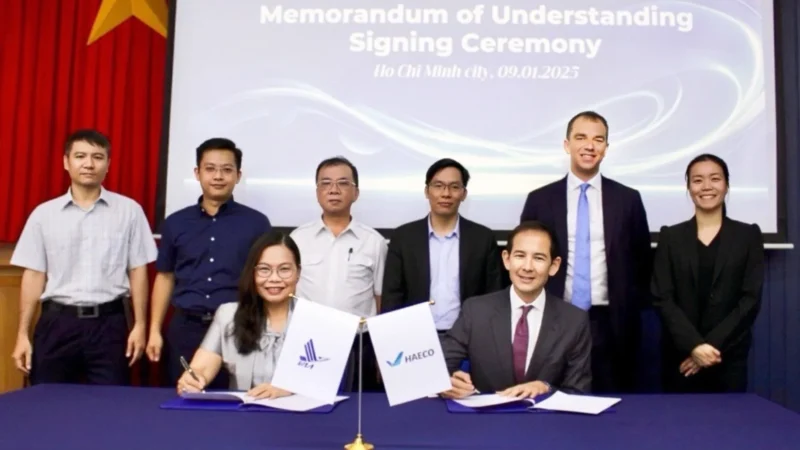 HAECO has signed a new Memorandum of Understanding (MoU) with Vietnam Aviation Academy (VAA) to foster collaboration in aviation training and education