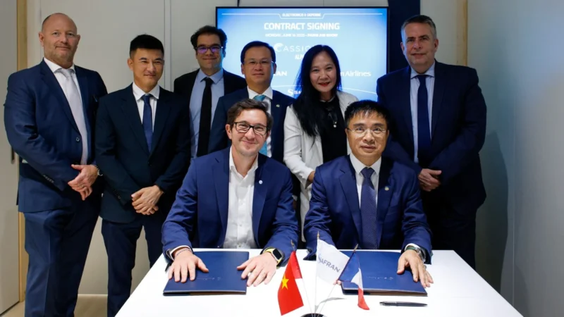 Vietnam Airlines and Safran Electronics & Defense have signed a Memorandum of Understanding for the implementation of the Cassiopée Alpha flight data analysis platform, covering the period 2026–2030.
