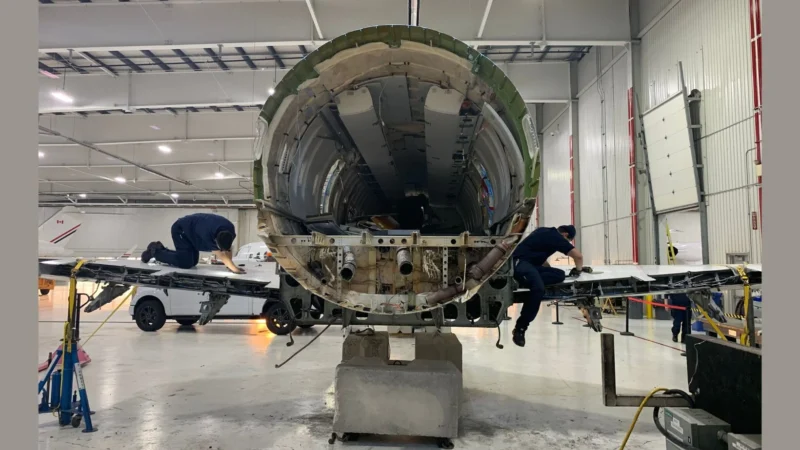 Skyservice Business Aviation has launched an aircraft teardown business model to offer sustainable solutions and address the current aircraft parts shortage crisis.