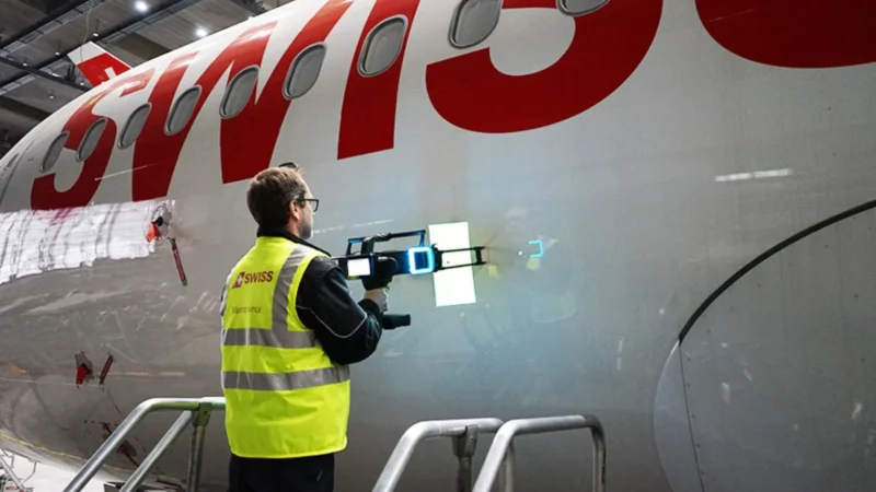 Swiss International Air Lines (SWISS) has chosen to integrate 8tree's dentCHECK tool as an integral part of its airframe maintenance activities.